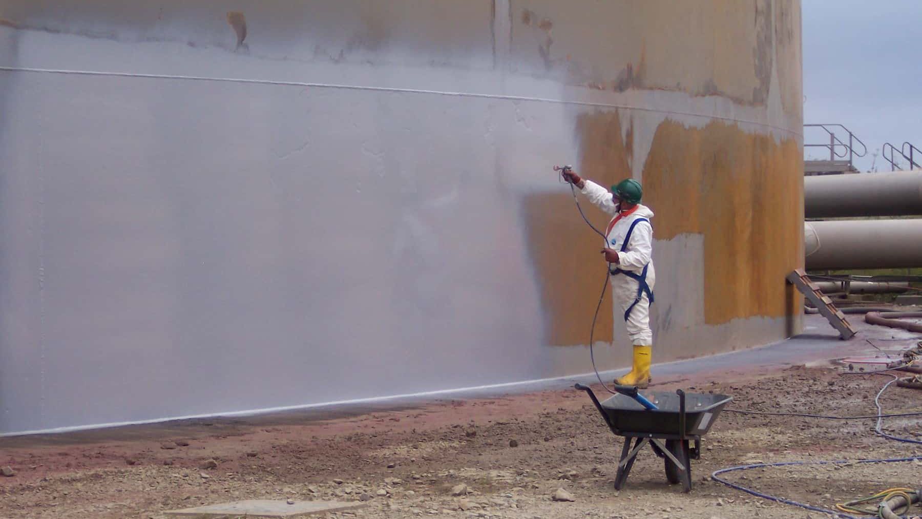 NACE Level 3 coatinginspectie bij een industrieel coatingproject